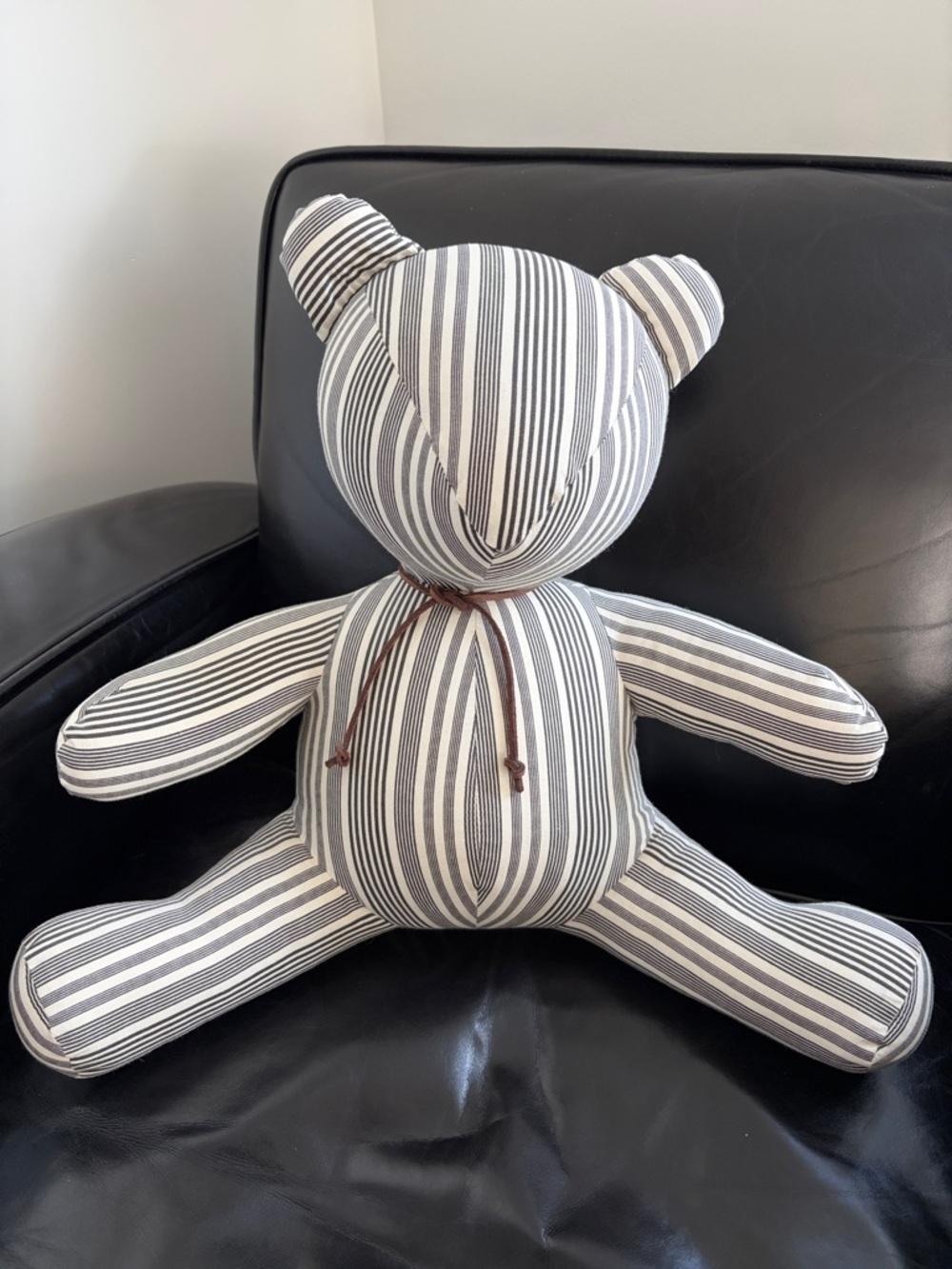 Ralph Lauren Home Striped Teddy Bear Toy